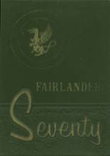 Fairland High School 1970 yearbook cover photo