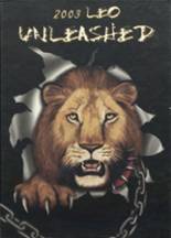 2003 Wheeler High School Yearbook from North stonington, Connecticut cover image