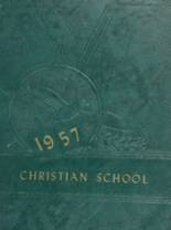Lockhaven Christian School 1957 yearbook cover photo