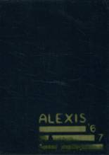 Alexis I. DuPont High School 1967 yearbook cover photo