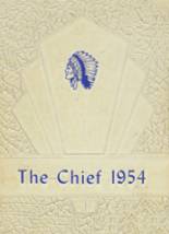 Berryhill High School 1954 yearbook cover photo