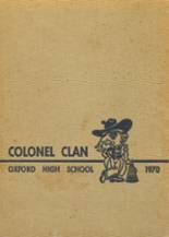 Oxford High School 1970 yearbook cover photo