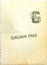 Galva High School 1965 yearbook cover photo