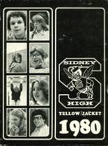 Sidney High School 1980 yearbook cover photo