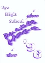 Rye High School 1996 yearbook cover photo