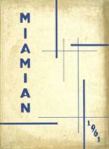 Miami High School 1961 yearbook cover photo