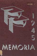 Union Springs Academy 1945 yearbook cover photo