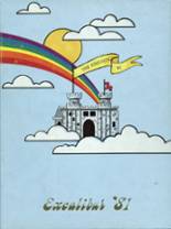 Bishop Montgomery High School 1981 yearbook cover photo