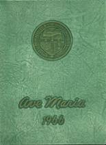 1966 Nativity Blessed Virgin Mary High School Yearbook from Pottsville, Pennsylvania cover image