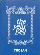 1981 Troy High School Yearbook from Troy, Kansas cover image