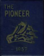 Negaunee High School 1957 yearbook cover photo