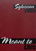 Sylacauga High School 2005 yearbook cover photo