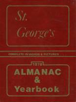 St. George's School 1978 yearbook cover photo