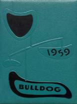 Batesville High School 1959 yearbook cover photo