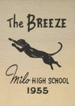 Milo High School 1955 yearbook cover photo