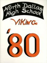 North Dallas High School 1980 yearbook cover photo