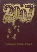 Flandreau Indian School 2007 yearbook cover photo