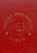 Rocky Mountain High School 1974 yearbook cover photo