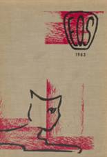 Edwin O. Smith High School 1963 yearbook cover photo
