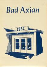 1952 Bad Axe High School Yearbook from Bad axe, Michigan cover image