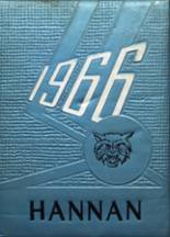 Hannan High School 1966 yearbook cover photo