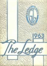 Grand Ledge High School 1963 yearbook cover photo