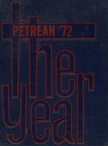 St. Peter's High School 1972 yearbook cover photo