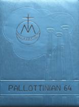 St. Vincent Pallotti High School 1964 yearbook cover photo