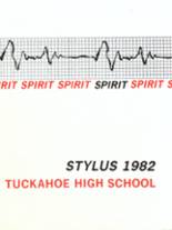 Tuckahoe High School 1982 yearbook cover photo