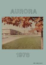 Warren Western Reserve High School 1978 yearbook cover photo