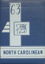 North Caroline High School 1963 yearbook cover photo