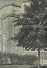 University High School 1952 yearbook cover photo