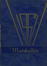 Marshall High School 1962 yearbook cover photo