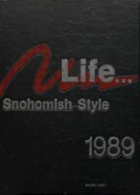 Snohomish High School 1989 yearbook cover photo