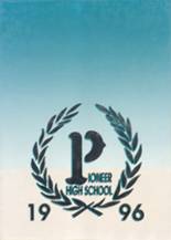 Pioneer High School 1996 yearbook cover photo