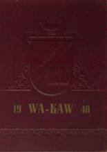 Wamego High School 1948 yearbook cover photo