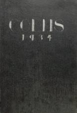 Colusa High School 1934 yearbook cover photo