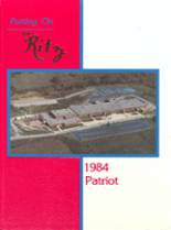 Wheeling Park High School 1984 yearbook cover photo