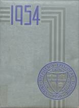 St. Stephen's Episcopal High School 1954 yearbook cover photo