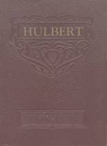 Hulbert High School 1949 yearbook cover photo
