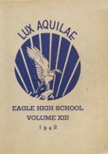 Eagle Rock High School 1942 yearbook cover photo