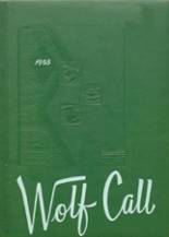 Vanoss High School 1955 yearbook cover photo
