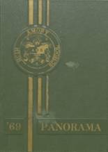 Amory High School 1969 yearbook cover photo