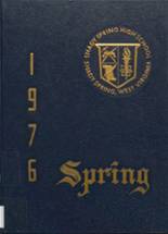 1976 Shady Spring High School Yearbook from Shady spring, West Virginia cover image