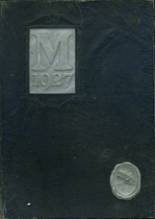 Moline High School 1927 yearbook cover photo