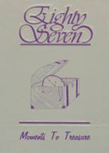 1987 Shelby High School Yearbook from Shelby, Nebraska cover image