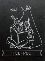 Reelsville High School 1958 yearbook cover photo