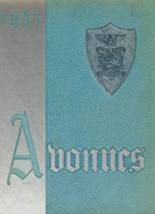 Avondale High School 1963 yearbook cover photo