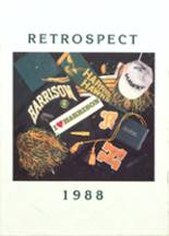 1988 Harrison High School Yearbook from Farmington, Michigan cover image