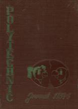 Polytechnic High School 1955 yearbook cover photo
